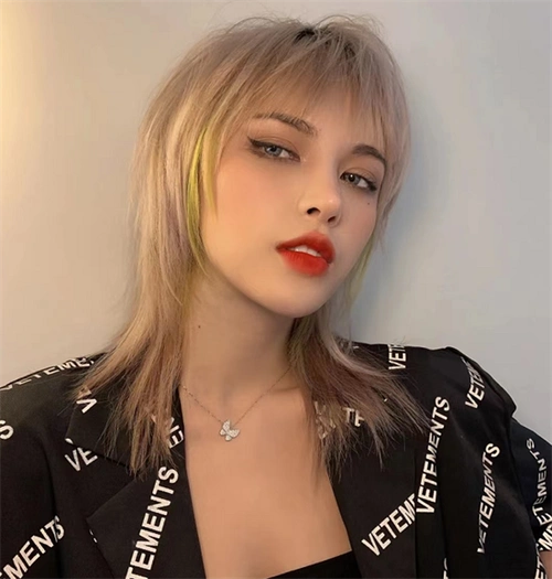 时尚女生中短发 个性鲻鱼头发型_时尚发型 - 美发站