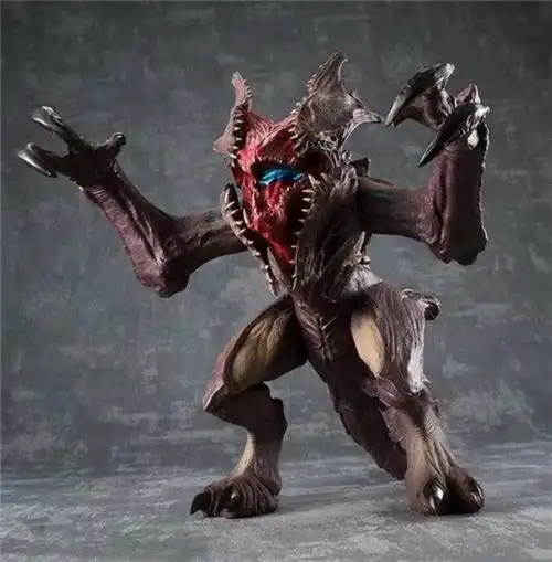 环太平洋2 雷霆再起 ranjin怪兽 雷怪手办 盒装公仔玩偶摆件批发