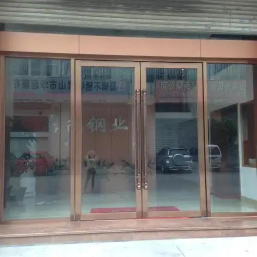 地弹门钢化玻璃全玻