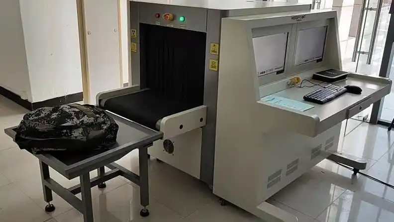 牧原电子x光安检机型号my5030彩色大屏显示物品图片