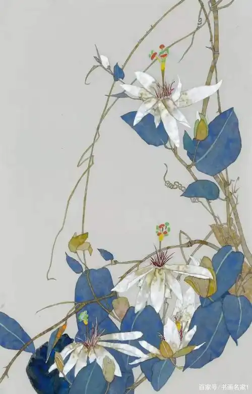 中国著名书画家——李蕊艺术作品