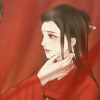 情侣头像古风穿嫁衣