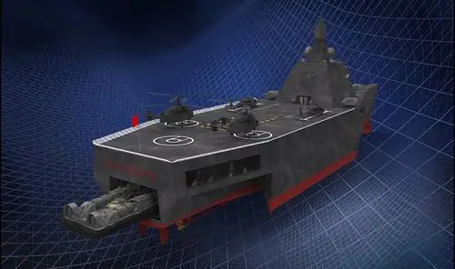 军迷yy中国三体濒海战斗舰cg设想图