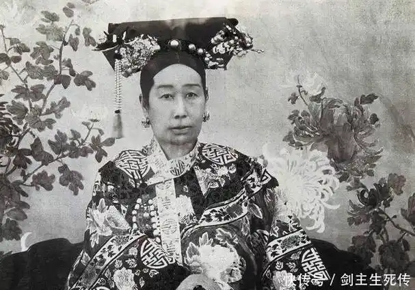 老照片曝光原来隆裕皇后的大姐这么美年轻时候有倒八字眉毛!(2)