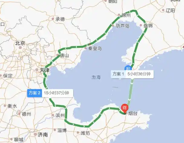 大连到烟台海底隧道(大连到烟台海底隧道通车了吗)
