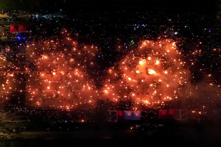 贵州毕节 民众乐享火把节