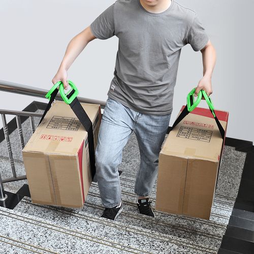 搬运可伸缩单人手提带搬重物冰箱省力搬家神器绳子