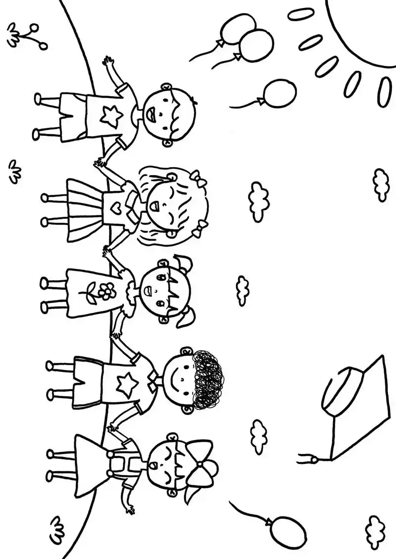 暑假即将来临,又到了一年一度的毕业典礼时间,这幅我们毕业啦绘 - 抖