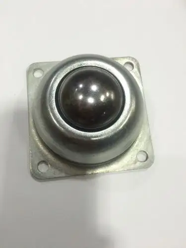 大号牛眼钢球轮四孔重型万向钢球轮