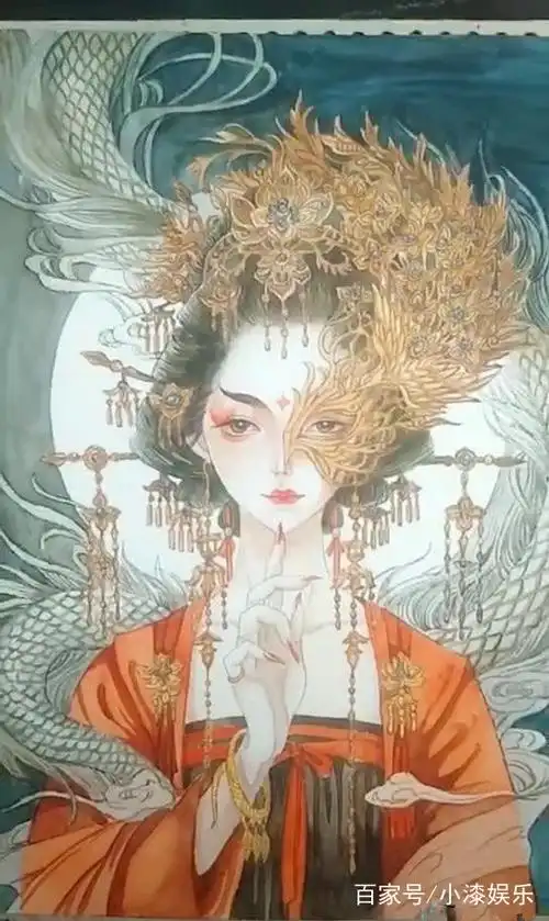 小伙子模仿古风《半面妆》画像,看完全貌,网友:忍不住多看几眼