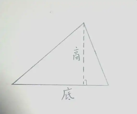 直角三角形 钝角三角形 锐角三角形 怎么画高?