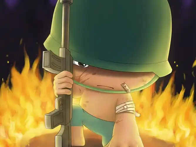 炮炮兵创意卡通桌面壁纸