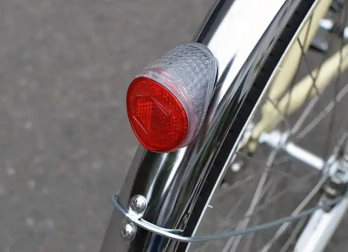 largestone象牙黄复古自行车