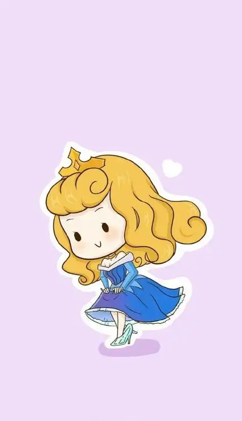 又可爱又简单的公主画萌萌哒的简笔画小公主