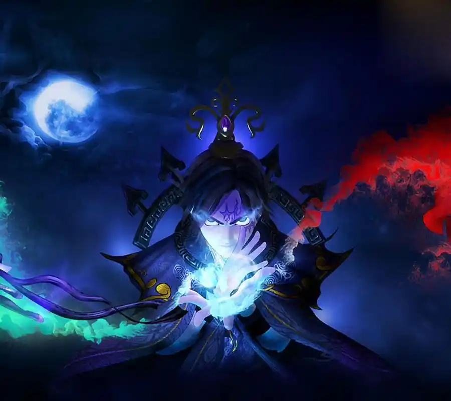 求一张秦时明月中阴阳家左护法星魂的图片,要邪气一点的