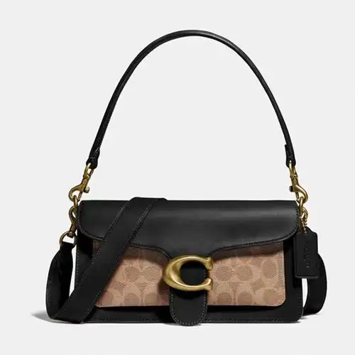 coach 蔻驰女包酒神包奢侈品包包2019新款tabby系列手提单肩斜挎手