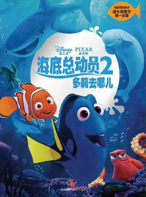 今天我们观看的电影是园长阿姨精心为我们挑选的,名字叫《海底总动员