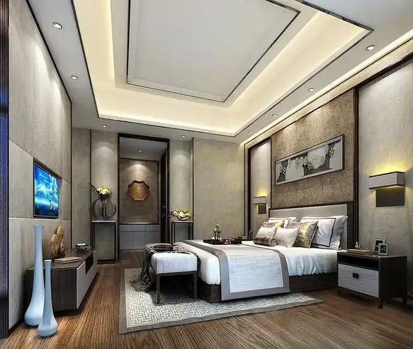 新中式别墅-主人房