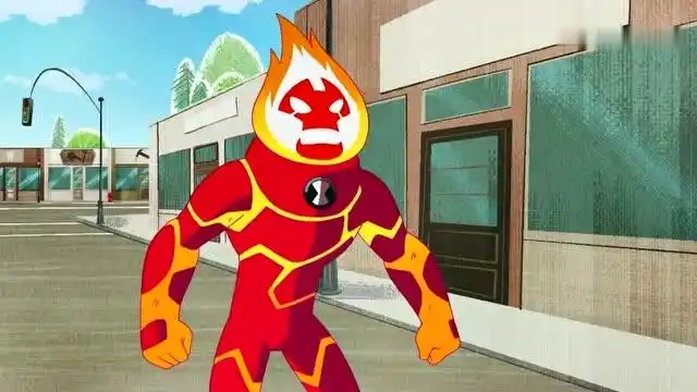 少年骇客:火焰人居然被小飞碟追着跑,难道你不会用火去烧它吗?