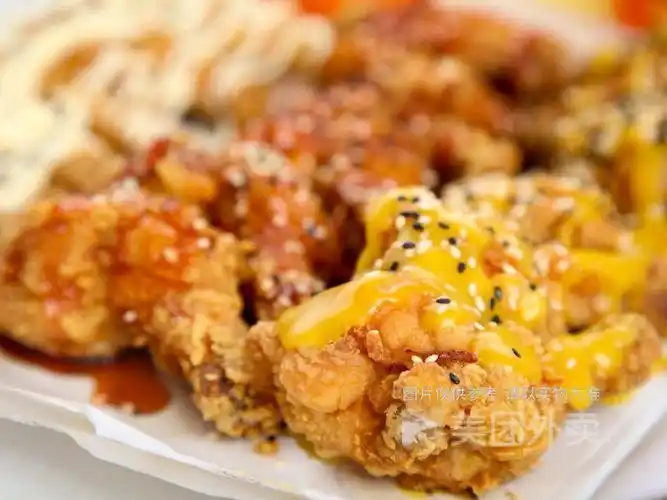 无骨炸鸡块图片