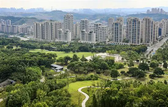 中央公园.渝北区融媒体中心供图 华龙网发