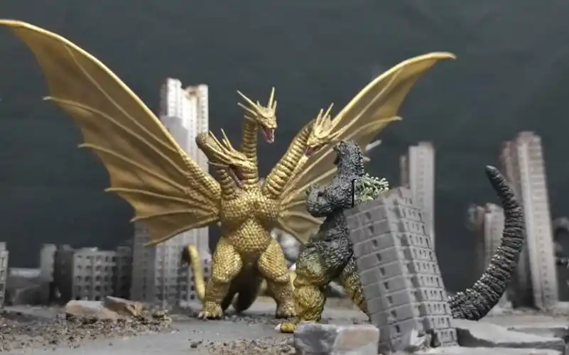 激造王者基多拉&机械王者基多拉玩具分享测评 激造历代哥斯拉怪兽篇