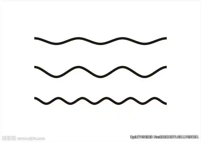 波浪线图片