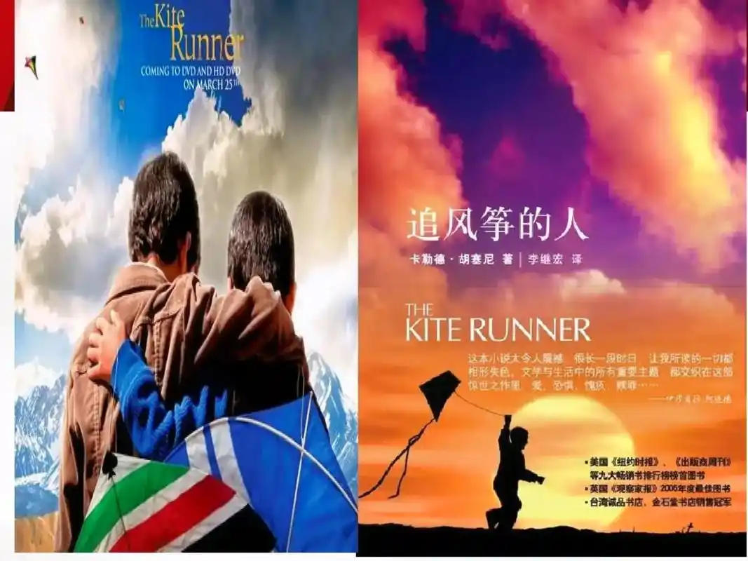 好书推荐《追风筝的人》"为你,千千万万遍".版权售出70个国 - 抖音