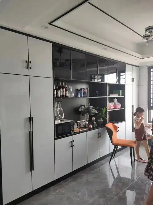 铝合金酒柜黑白灰系列