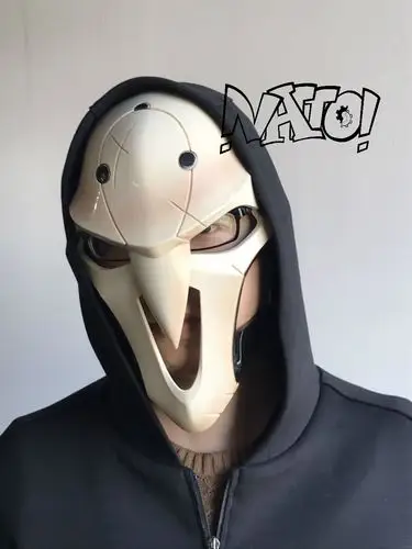 【natto】守望面具先锋 死神cosplay道具 面具 死神周边 现货包邮