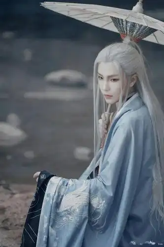 古风男生真人头像 | 67陌上少年,挥赋百折扇