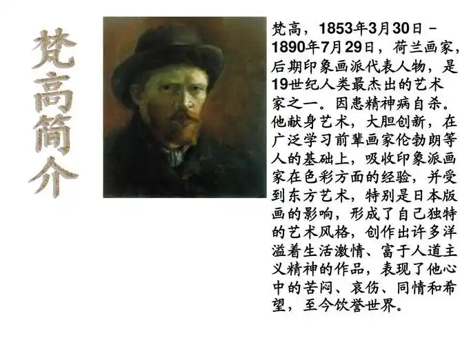 梵高简介