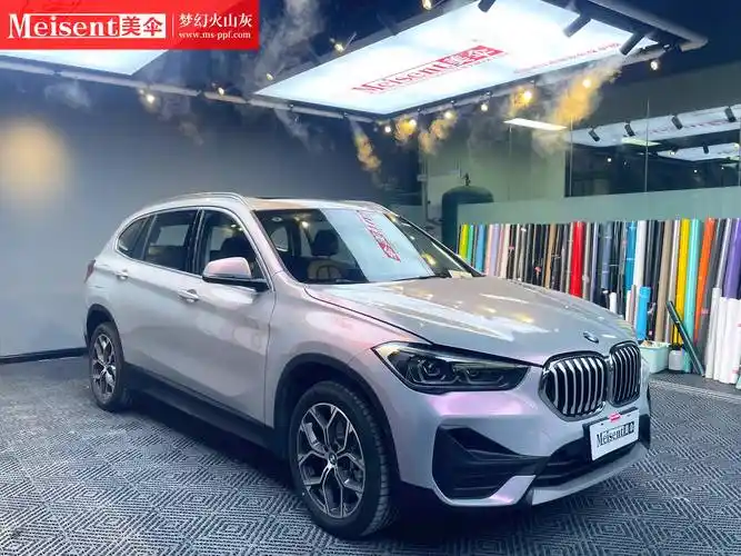 美国meisent美伞改色膜梦幻火山灰宝马x1