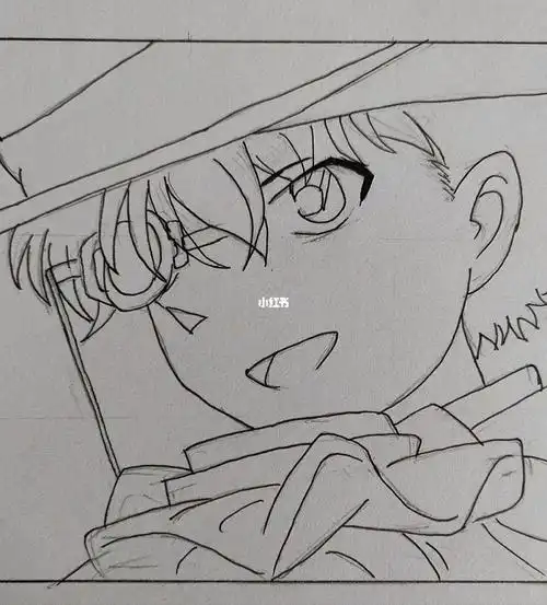 上色废啊,马克笔太难了#手绘临摹  #马克笔手绘  #怪盗基德