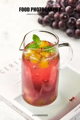 水果茶拍摄水果茶奶昔饮品美食摄影