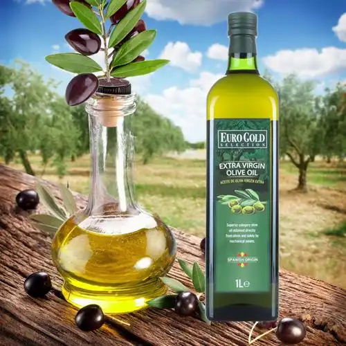西班牙原瓶进口冷榨特级初榨橄榄油食用油1l升 孕妇 食用健康烹饪