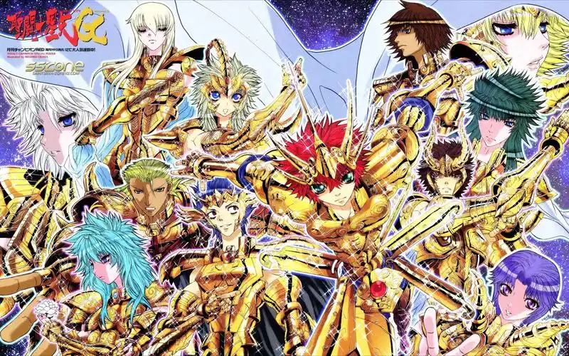 壁纸 黄金圣斗士,经典动漫,光芒四射 2880x1800 hd 高清壁纸, 图片