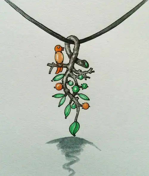 笔尖上的珠宝,绝美手绘镶嵌图欣赏!