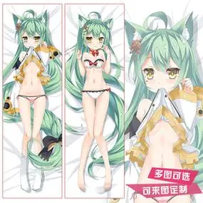 碧蓝航线明石茗喵等身抱枕二次元游戏周边动漫靠枕宅男萝莉抱枕套