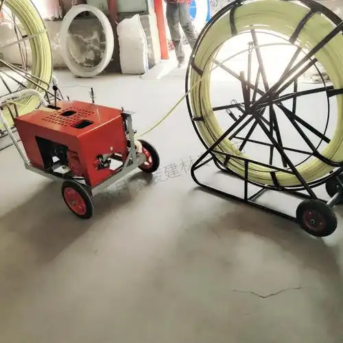 光缆牵引机通信管道拉缆全自动光纤拉线机架空输送穿线地埋穿管器定制