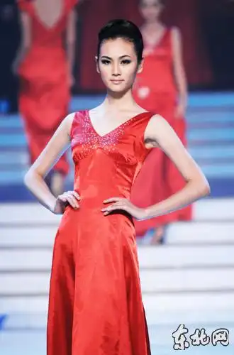 届cctv模特电视大赛"全国总决赛来自哈尔滨赛区的刘思琦一路过关斩将