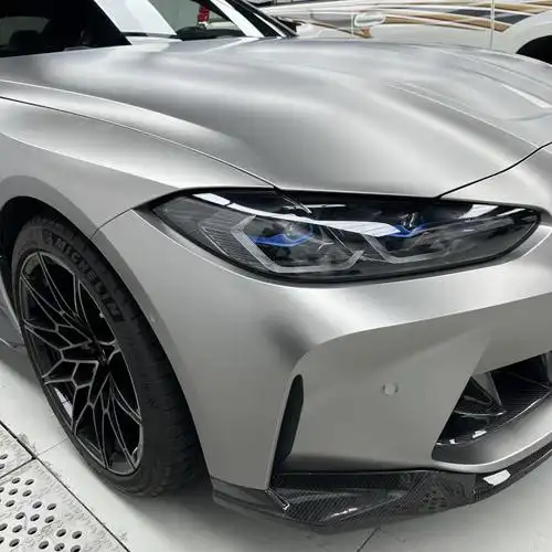 宝马m4改哥伦比亚灰