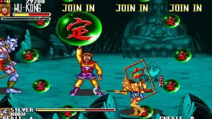 p>西游记释厄传1代是一款过关类街机类游戏.1997年发布. /p>