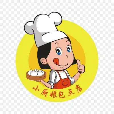 小厨娘包子logo