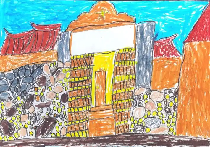 启明星画室2020暑期 少儿创作班第七课《泉港古民居》 - 美篇