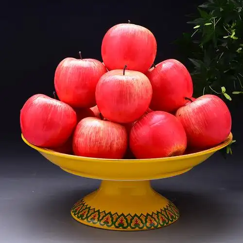 果盘供盘家用供奉贡品佛前水果供佛上供莲花果盘