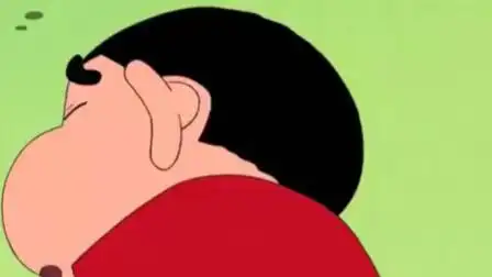 蜡笔小新:小新被蚊子咬了好大的一个包,好可怜哦!