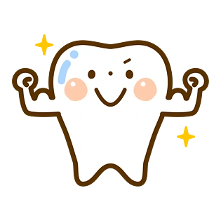 可爱小清新牙齿宝宝牙牙宝宝保护牙齿爱牙日