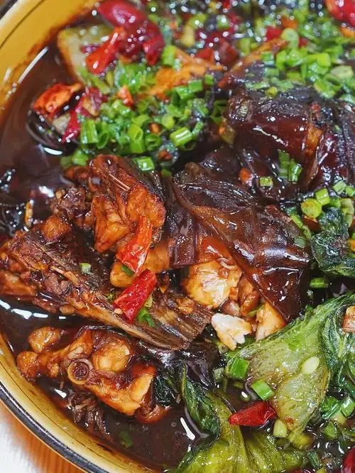 粉皮红烧鱼猪头肉老底子湖州本帮菜