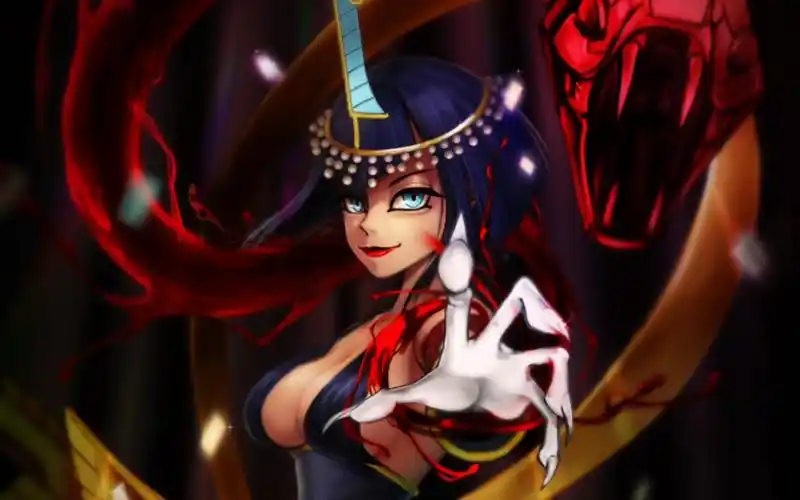 【骷髅女孩】伊莉莎女神亲临 5倍战力差满血1v3_哔哩哔哩bilibili